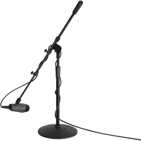 On-Stage MS9417 Kick Drum/Amp Telescoping Microphone Boom Stand,Black in Saudi Arabia