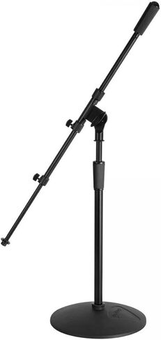 On-Stage MS9417 Kick Drum/Amp Telescoping Microphone Boom Stand,Black in Saudi Arabia