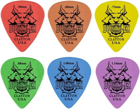 Clayton Picks DXS88/12 Duraplex Guitar Picks Standard Shape .88mm, 12pcs. in Saudi Arabia