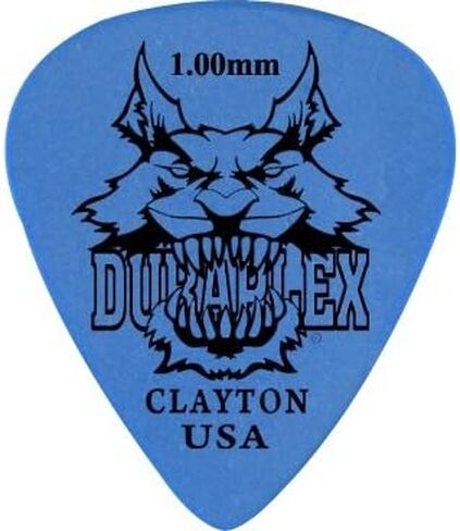 Clayton Picks DXS88/12 Duraplex Guitar Picks Standard Shape .88mm, 12pcs. in Saudi Arabia