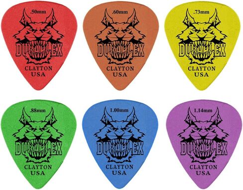 Clayton Picks DXS88/12 Duraplex Guitar Picks Standard Shape .88mm, 12pcs. in Saudi Arabia