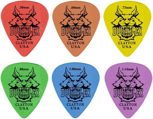 Clayton Picks DXS88/12 Duraplex Guitar Picks Standard Shape .88mm, 12pcs. in Saudi Arabia