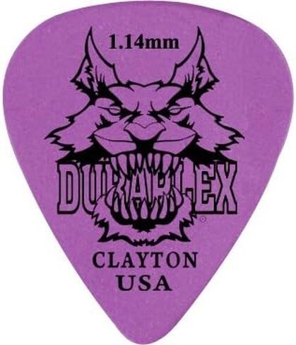 Clayton Picks DXS88/12 Duraplex Guitar Picks Standard Shape .88mm, 12pcs. in Saudi Arabia