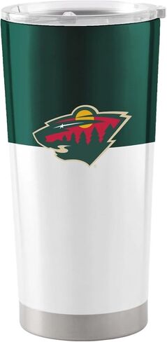 العلامات التجارية Boelter المرخصة NHL الفولاذ المقاوم للصدأ جدار مزدوج معزول Colorblock Ultra 20-oz بهلوان السفر (Vegas Golden Knights) in Saudi Arabia