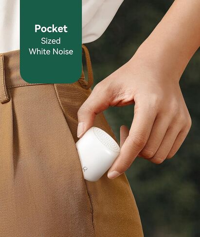 Portable Sound Machine - Travel White Noise Machine for Adults Baby, Sound Machine for Sleeping, 16 Relaxing Sounds, Timer & Rechargeable, Mini White Noise Sound Machine for Office, Hotel, Home, Gifts in Saudi Arabia