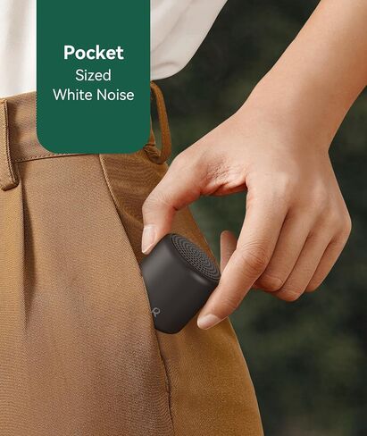 Portable Sound Machine - Travel White Noise Machine for Adults Baby, Sound Machine for Sleeping, 16 Relaxing Sounds, Timer & Rechargeable, Mini White Noise Sound Machine for Office, Hotel, Home, Gifts in Saudi Arabia