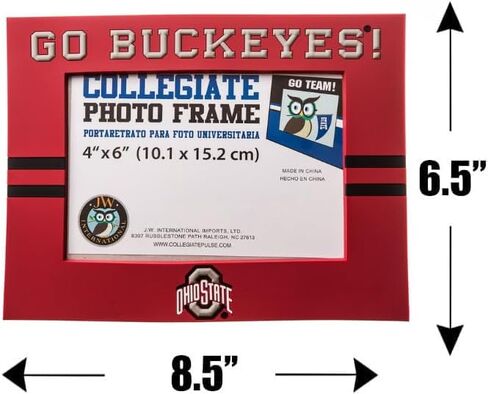 إطار صور من مادة PVC من Collegiate Pulse Michigan Wolverines، يحمل صورًا مقاس 4 بوصات × 6 بوصات in Saudi Arabia