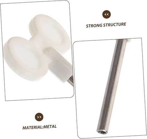 Totority 2pcs Winding clockwork supplies music Box hair scrunchies Winder winding keys winding keys replacement movement handle Metal self made Component Winding Keys For Windup Jewelry in Kuwait