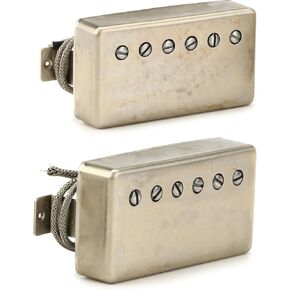 Seymour Duncan Slash 2.0 Humbucker Pickup Set - Raw Nickel Cover