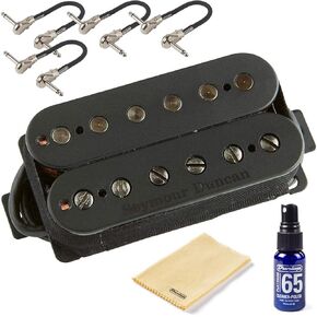 Briskdrop, Seymour Duncan Nazgul Bridge Humbucker 6 String - Bundled with 4 MXR Patch Cables and Dunlop Polishing Kit
