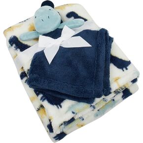 Baby Gear Soft Baby Blanket for Girl Newborn Plush Blanket for Baby 30x30 Flower Print Baby Throw Blanket