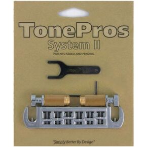 Wraparound Set w/SS1 Locking Studs for Gibson - AVT2G - CHROME