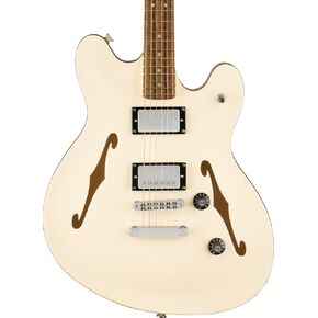 Squier Affinity Series Starcaster Deluxe Semi-hollowbody Electric Guitar - Olympic White
