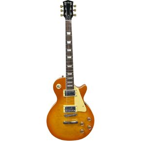Glen Burton 6 String Electric Guitar Pack, Right, Gold/Tan (BGE320BCO-GLD)