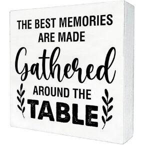 Kitchen Sign Snaccident Definition Wood Sign Decorative Sign for Home Kitchen Counter Desk Shelf 5"x 5"