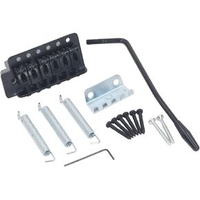 VGEBY Left Handed 6 String Guitar Tremolo Bridge Set Vintage Replacement with Mounting Tools, Suitable for ST Guitars, VGEBYk1hgcbantp