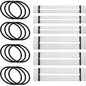 3sets Guitar Fret Protector, Stainless Steel Fret Fingerboard Guards Bass Guitar Fretboard Protector Set Fret Guard Guitar Tool for Dressing and Polishing Frets