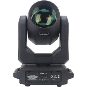 LED 150W Beam Moving Head Lamp LED 150W Stage Light with 44pcs*0.2W RGB Light Strip Ring for Weddings, DJ Bars, Concerts, Outdoor Activities, etc(150W LED Moving Head Lights Beam)
