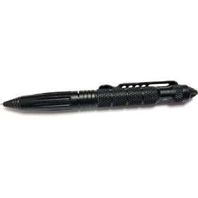 Uzi Tactical Pen UZI-TACPEN2-GM Aircraft Aluminum Tactical Pen Multi-Tool Survival Tool, Glassbreaker, Real Ballpoint Pen Miltary & Police EDC - Gun Metal, Christmas Gift