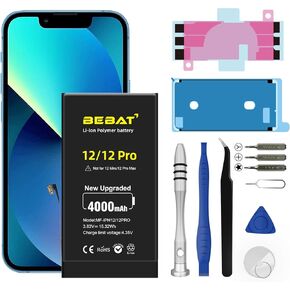 Replacement for iPhone 13 MINI Battery, 2700mAh High Capacity Li-ion Polymer Replacement Battery for Model A2628 A2481 A2626 A2629 with Professional Repair Tool Kits