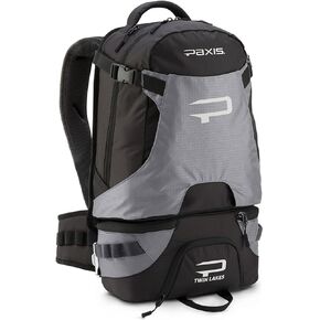 Paxis Swing Arm Backpack - Get to Your Gear without Removing Your Pack - Grey/Grey