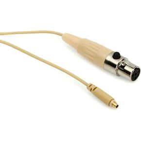 Galaxy Audio CBLSHU Headset Replacement Cable with TA4F Connector for Shure Wireless - Beige