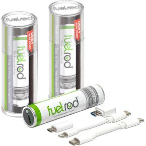 USB-C Portable Charger Kit, with One Extra Set of Cables & Adaptors, Compatible with All Tablets, Smart Phones, Rechargeable Backup Power Bank, SWAP for Charged Rod at Kiosk