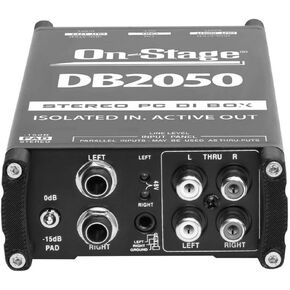 صندوق DI للوسائط المتعددة السلبي DB1050 على المسرح