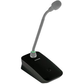 Shure ULXD8 Wireless Desktop Base Transmitter, Black - Gooseneck Microphone Sold Separately, Designed for MX405, MX410(DF), and MX415(DF) Mics | G50 Band (ULXD8=-G50)