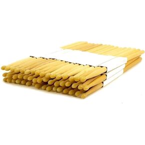 24 PAIRS 7A NYLON TIP NATURAL MAPLE WOOD DRUMSTICKS 48 DRUM STICKS 7AN