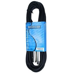 20 Foot Male to Female XLR Microphone Cable (Red)