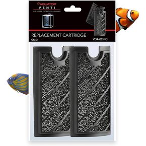 Aquatop Replacement Carbon Cartridge 2-Pack for All Venti Desktop Aquariums, VDA-02-RC in Kuwait