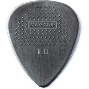 Dunlop Nylon Max-Grip Standard 1.0mm 2 Pack (24) Bundle
