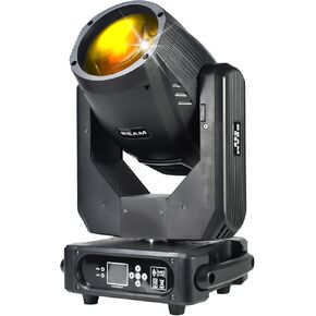 295W Beam Moving Head Light，Double Prism Rainbow Effect Sharpy Beam Light, Stage Light DMX Control for Wedding dj Disco Party