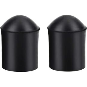 Bass Endpin Protector 2pcs Double Bass Endpin Holder Bass Endpin Rubber Tip Stopper Black Protector End Cover Accessory for Double Bass End Pin Protector