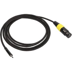 XLR to USB C Cable, USB C Microphone Adapter Cable with 3 Pin XLR Port, Type C Male to XLR Female Mic Converter Audio Cable for PC Laptop Smartphone Tablet (2M)