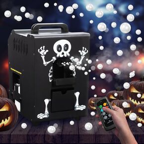 Lumoonosity Fog Bubble Machine - 3 in 1 Bubble/Fog/Bubble Fog Machine Combo- Fog Bubble Machine Outdoor and Indoor - Smoke Bubble Machine for Halloween - Bubble Fogger for Wedding and Themed Party