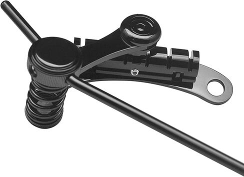 Guitar Tremolo Bridge Tailpiece Vibrato Bridge, Professional Electric Guitar Bridge Stop Bar Tailpiece Tremolo for Practise, black in Saudi Arabia