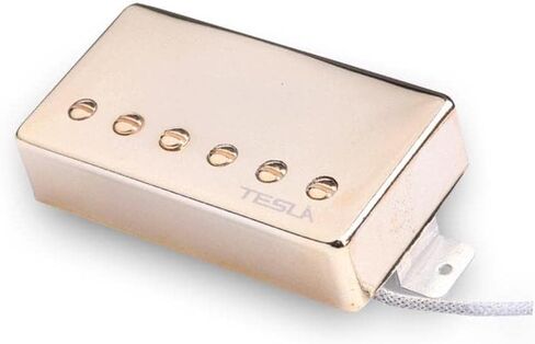 Guitar Pickup Tesla VR-60 (Gold Bridge) compatible with Humbucker in Saudi Arabia