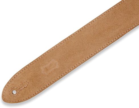 حزام جيتار جلدي من الجلد المتعثر من Levy's Leathers؛ بني (M12BOG-BRN) in Saudi Arabia