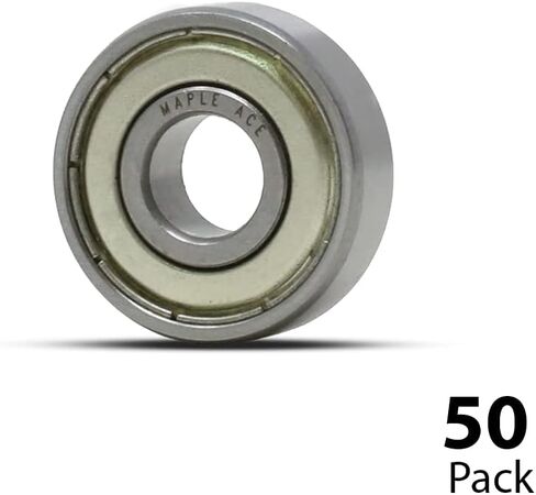 MAPLE ACE 608-ZZ Ball Bearing Premium Metal Shielded 8x22x7mm (20Pcs) in Saudi Arabia