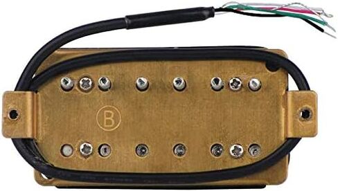 بيك اب هامبوكر بملف مزدوج 52 ملم من السيراميك للجيتار الكهربائي - ابيض in Kuwait