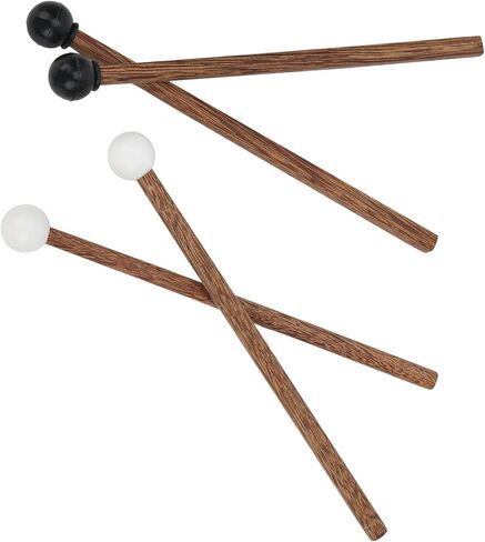 Percussion Instrument Drumstick, 4pcs Steel Tongue Drum Mallet, Rubber Drumstick Percussion Instrument Parts Tongue Drum Drumstick Mallets for Child Drummers and Practitioners in Saudi Arabia