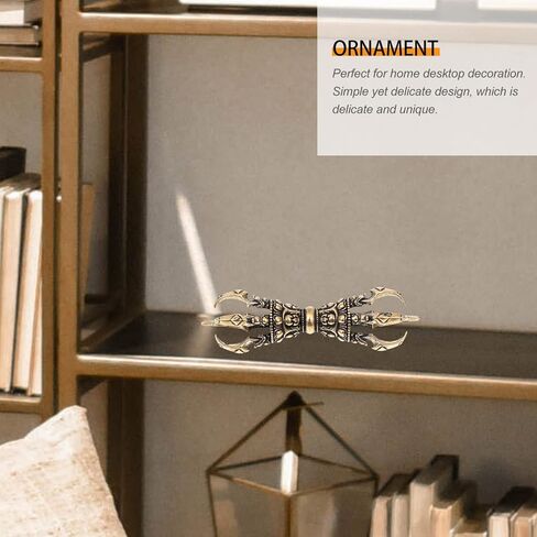 FOMIYES التبتية فاجرا دورجي فوربا سحر التبتية فاجرا دورجي النحاس خمر فوربا مدقة بوذا تمثال العتيقة أداة شيطان مدقة البوذية الدينية الحرفية ديكور المنزل قلادة فضية in Kuwait