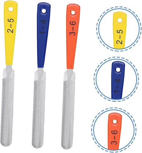 Mikinona 1 Set Guitar Nut File Instrument Modifying Luthier Tool for Ukulele Mandolin Guitar Bass Banjo String Instruments in Saudi Arabia