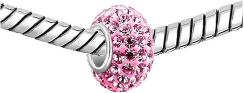 Women 925 Sterling Silver Birthstone Glass Bead Charms Compatible with Pandora Bracelets in Kuwait