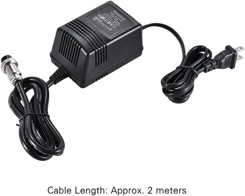 17 فولت 600 مللي أمبير، خلاط إمداد الطاقة، وحدة خلط وحدة التحكم، محول تيار متردد، موصل 3 دبابيس، 110 فولت، قابس أمريكي لـ Yamaha F4/F7/6FX/MG82X in Kuwait