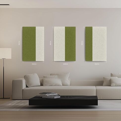 3 قطع من الألواح الصوتية المصنوعة من القماش المخيط ماصة للصوت، 3 قطع من ألواح الرغوة المقاومة للصوت مقاس 35.5 × 23.6 بوصة للجدران، وألواح الحائط المخففة للصوت للمنزل والمكتب. رمادي غامق ورمادي فاتح in Kuwait