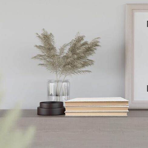 Decorative Book Set with a Wood Chain/Knot Accessory | Linen Book Set | Set of 3 Real Linen Books for Decor | Home Decor Coffee Table Set | Display Books for Coffee Tables and Shelves in Saudi Arabia