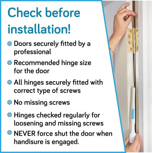 Child Door Safety Door Pinch Guard. Automatic, Hinge & Lock Side Safety, Reliable, Multiple Awards & Unique, Baby Door Stopper. Easy to Install & Build to Last Finger Guard for Door in Saudi Arabia